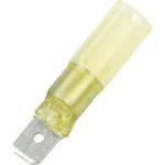 Faston konektor DSG Canusa 7935300102, šířka 6.3 mm částečná izolace, žlutá, 1 ks