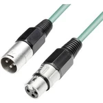 Mikrofonní XLR propojovací kabel Paccs HMC10GR100SD, 10.00 m, zelená