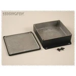 Univerzální pouzdro Hammond Electronics 1590WQFBK 1590WQFBK, 120 x 120 x 34 , hliník, černá, 1 ks