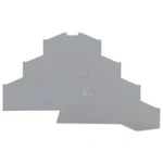 Koncová a oddělovací deska, WAGO 281-365, 99.4 mm x 1 mm x 62.5 mm , 100 ks
