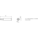 Pájecí hrot Weller XT-B, 2,4 mm