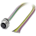 Vestavný zástrčkový konektor pro senzory - aktory Phoenix Contact SACC-E-FS-12CON-M16/0,5 SCO 1556252 zásuvka, vestavná, 0.50 m, 1 ks