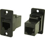 Adaptér, vestavný Cliff CP30622, RJ45 černá, 1 ks