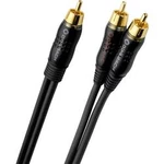 Cinch audio Y kabel Oehlbach D1C23711, 12.50 m, antracitová