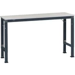 Manuflex AU8129.7016 Pracovní Přístavný stůl univerzální speciální s PVC dekorační deska, Šxhxv = 2000 x 1000 x 722-1022 mm