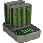 Nabíječka akumulátorů vč. akumulátorů GP Batteries, NiMH Pro-Line Docking-Station, AAA, AA