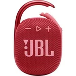 Bluetooth® reproduktor JBL Clip 4 vodotěsný, prachotěsný, červená