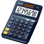 Casio MS-8E stolní kalkulačka tmavě modrá Displej (počet míst): 8 solární napájení (d x š) 101 mm x 149 mm