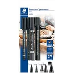 Staedtler Lumocolor 60 BK permanentní popisovač , černá