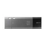 USB flash disk Samsung DUO Plus, 256 GB, USB-C™, USB 3.2 Gen 2 (USB 3.1), černá