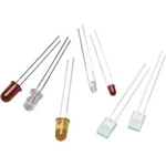 LED dioda s vývody Avago Technologies, HLMP-1440, 20 mA, 3 mm, 2,1 V, 45 °, 45 mcd, žlutá