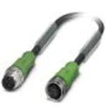 Připojovací kabel pro senzory - aktory Phoenix Contact SAC-4P-M12MS/ 0,6-PVC/M12FS 1415612 0.60 m, 1 ks