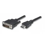 HDMI / DVI kabel TECHly [1x HDMI zástrčka - 1x DVI zástrčka 24+1pólová] černá 5.00 m