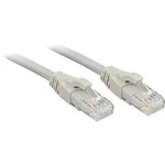 Síťový kabel RJ45 LINDY 45402, CAT 6, U/UTP, 1.00 m, šedá