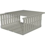 Vodicí lišta (d x š x v) 2 m x 200 mm x 100 mm Weidmüller 2589040000 šedá, 4 ks