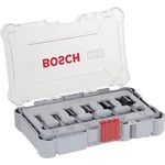 Sada drážkových fréz, dřík 6 mm, 6 ks Bosch Accessories 2607017465