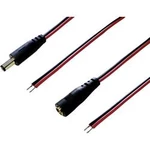 Nízkonapěťový připojovací kabel BKL Electronic 075217, vnější Ø 5.50 mm, vnitřní Ø 2.10 mm, 2.00 m, 1 sada