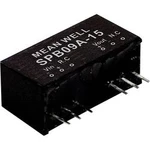 DC/DC měnič napětí, modul Mean Well SPB09A-12, 750 mA, 9 W, Počet výstupů 1 x