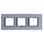 Legrand rám Axolute modrá HA4802M3HVZS