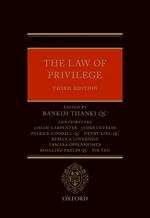 The Law of Privilege