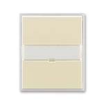 ABB Element kryt vypínače slonová kost/ledová bílá 3558E-A00610 21 s popisovým polem