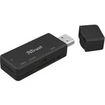 Externí čtečka paměťových karet Trust Nanga USB 3.1 21935, USB 2.0, černá