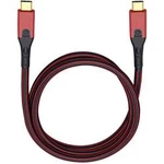USB 3.0 kabel Oehlbach USB Evolution CC 9433, 3.00 m, červená/černá