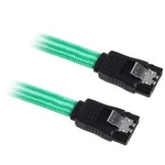 SATA III kabel Bitfenix BFA-MSC-SATA330GK-RP, zelená, černá