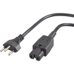 C16A síťový kabel černá 2.00 m 1008287