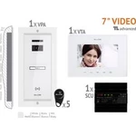 Kabelový domovní video telefon Bellcome VKA.P1FR.T7S9.BLW04, bílá