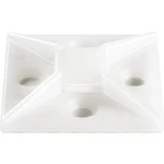 Úchytka TRU COMPONENTS TC-HCR3838203 1593051, samolepicí, 16.20 mm (max), černá, 1 ks