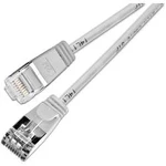 Síťový kabel RJ45 Slim Wirewin PKW-LIGHT-STP-K6 0.5, CAT 6, U/FTP, 0.50 m, šedá