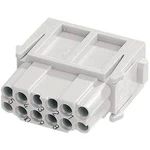 Konektorová vložka, zásuvka Harting Han® DD-Modul 09 14 012 3101, 12 + PE, krimpované připojení, 1 ks