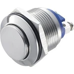 Tlačítko antivandal TRU COMPONENTS GQ 19H-S, 48 V/DC, 2 A, nerezová ocel, 1 ks