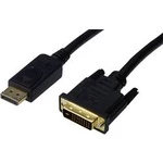DisplayPort / DVI kabel Digitus [1x zástrčka DisplayPort - 1x DVI zástrčka 24+1pólová] černá 3.00 m