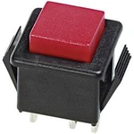 Tlačítko APEM 1415NA-2, 250 V/AC, 3 A, pájecí očka, 1x zap/(zap)