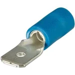 Faston konektor Vogt Verbindungstechnik 393405, šířka 4.8 mm částečná izolace, modrá, 1 ks