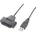 SATA II, USB adaptér Renkforce RF-2928570, černá