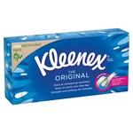 KLEENEX Papírové kapesníky 3-vrstvé Originál Box 70 ks