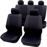 Autopotahy Petex Sydney 26174804, sedadlo řidiče, sedadlo spolujezdce, zadní sedadlo, 11dílná, polyester, černá