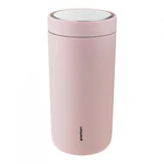 Becher Stelton „To Go Click Soft Rose“, 0,4 l