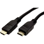 Value HDMI prepojovací kábel #####HDMI-A Stecker, #####HDMI-A Stecker 10.00 m čierna 14.99.3451 tienený #####HDMI-Kabel