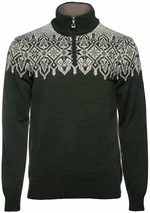 Dale of Norway Winterland Mens Merino Wool Sweater Dark Green/Off White/Mountainstone XL Sveter Mikina a tričko