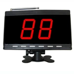 SINGCALL Paging System for Restaurant, Wireless Calling System, Coffee Shop,Office,Factory APE9000 Black Receiver