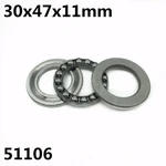 2Pcs 51106 30x47x11mm Axial Thrust Ball Bearings 8106 High quality