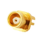 10pcs MCX Female Jack End Launch 031" PCB Mount RF Coax Connector Goldplated Wholesale Fast Shipping