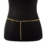 Summer Beach Metal Body Chain Waist Chain Accessories for Women Sexy Bikini Body Jewelry Belly Waist Chains Belt Waistband Gift