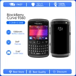 Blackberry 9360 Refurbished-Original Curve Apollo QWERTY 5.0MP Camera GPS WiFi BlackBerry OS Cellphone Free Shipping
