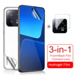 3In1 Front Back Soft Hydrogel Film For Xiaomi 13 Pro 5G Camera Glass Xiaomi13 Mi13 Xiomi Xiaomy Mi 13 Pro Screen Protector Films