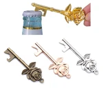 Wedding Gifts For Guests 10pcs Rose Gold Key Bottle Opener With Thank You Paper Tags Wedding Party Decoration Favors